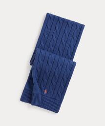 POLO RALPH LAUREN CHILDRENSWEAR（ポロ ラルフ ローレン チルドレンズウェア）の「ケーブルニット コットン スカーフ（マフラー）」