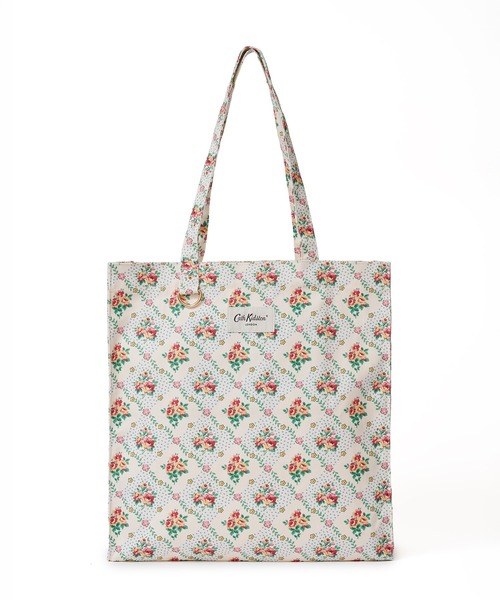 Cath Kidston(キャスキッドソン)の「スクエアトートバッグ(トートバッグ・レディース・ミント/サックスブルー/アイボリー・FREE)」の3枚目の写真