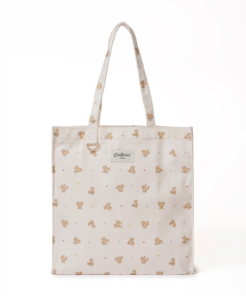 Cath Kidston(キャスキッドソン)の「スクエアトートバッグ(トートバッグ・レディース・ミント/サックスブルー/アイボリー・FREE)」の5枚目の写真