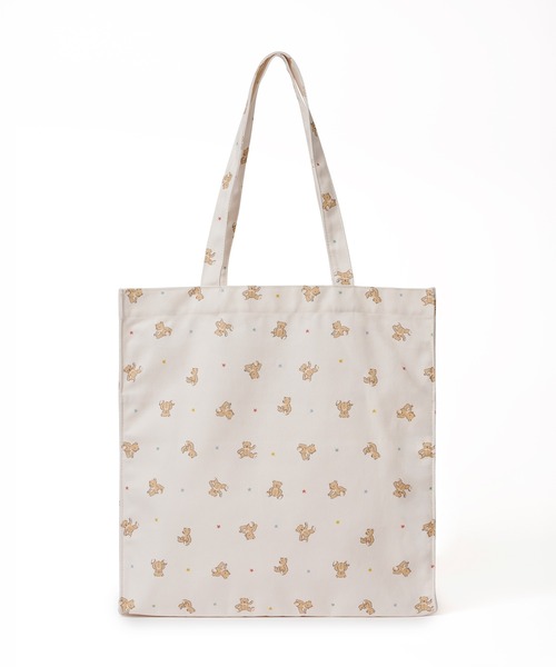 Cath Kidston(キャスキッドソン)の「スクエアトートバッグ(トートバッグ・レディース・ミント/サックスブルー/アイボリー・FREE)」の6枚目の写真