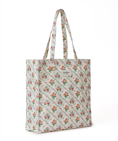 Cath Kidston(キャスキッドソン)の「スクエアトートバッグ(トートバッグ・レディース・ミント/サックスブルー/アイボリー・FREE)」の10枚目の写真