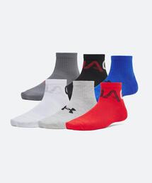 UNDER ARMOUR | UAエッセンシャル クオーター ソックス (6足セット)(ライフスタイル/KIDS)(ソックス/靴下)