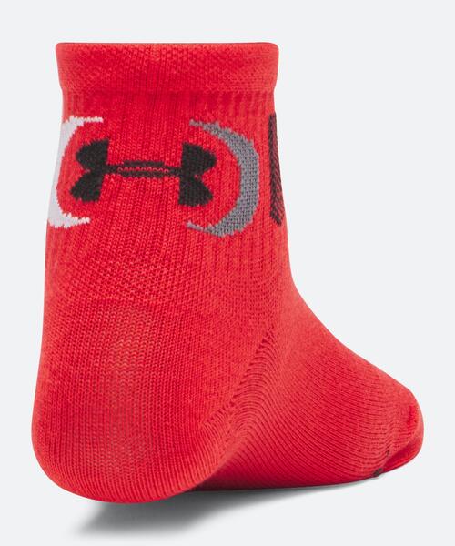 UNDER ARMOUR(アンダーアーマー)の「UAエッセンシャル クオーター ソックス (6足セット)(ライフスタイル/KIDS)(ソックス/靴下・キッズ・ピンク・S/XS)」の3枚目の写真