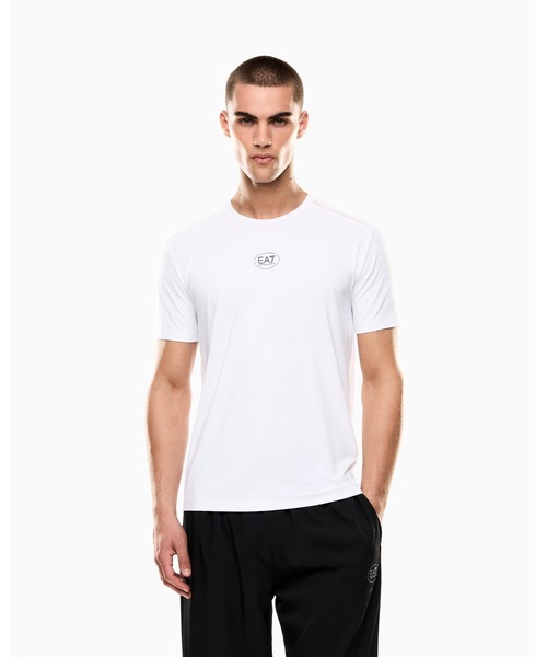新品未使用　EA7 エンポールアルマーニ VENTUS7 Tシャツ　白 セール】<オンライン限定>【エンポリオ アルマーニ EA7】Tennis Pro
