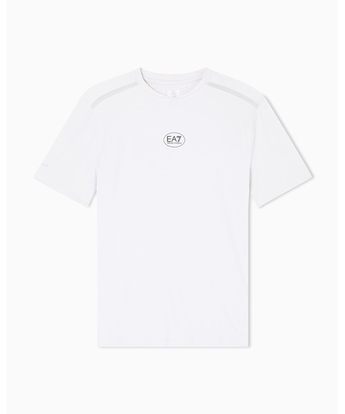 EMPORIO ARMANI EA7(エンポリオアルマーニイーエーセブン)の「<オンライン限定>【エンポリオ アルマーニ EA7】Tennis Pro クルーネックTシャツ VENTUS7テクニカルファブリック(Tシャツ/カットソー・メンズ・ライトグレー/ホワイト・MEDIUM/XX-LARGE/X-LARGE/SMALL)」の7枚目の写真