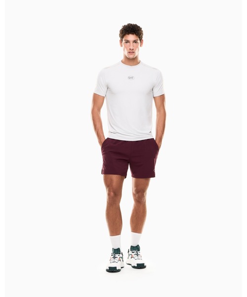 EMPORIO ARMANI EA7(エンポリオアルマーニイーエーセブン)の「<オンライン限定>【エンポリオ アルマーニ EA7】Tennis Pro クルーネックTシャツ VENTUS7テクニカルファブリック(Tシャツ/カットソー・メンズ・ライトグレー/ホワイト・MEDIUM/XX-LARGE/X-LARGE/SMALL)」の9枚目の写真