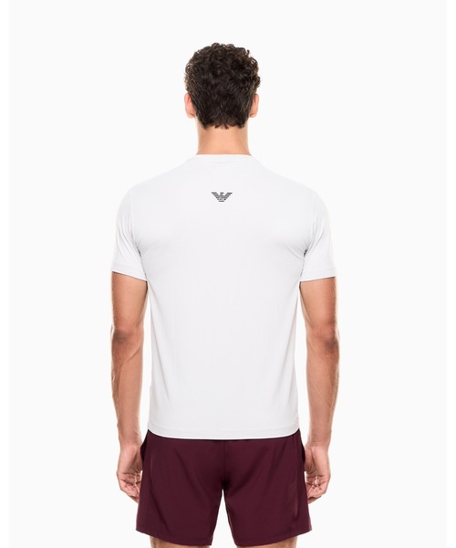 EMPORIO ARMANI EA7(エンポリオアルマーニイーエーセブン)の「<オンライン限定>【エンポリオ アルマーニ EA7】Tennis Pro クルーネックTシャツ VENTUS7テクニカルファブリック(Tシャツ/カットソー・メンズ・ライトグレー/ホワイト・MEDIUM/XX-LARGE/X-LARGE/SMALL)」の8枚目の写真
