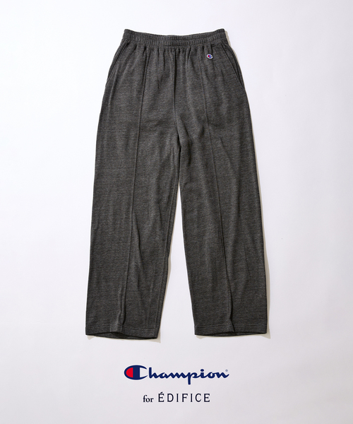 Champion(チャンピオン)の「Champion / チャンピオン for EDIFICE「L.W.D.」Sweat Pants(スウェットパンツ・メンズ・チャコールグレー/ライトグレー/ブラック・SMALL/MEDIUM/LARGE)」の2枚目の写真