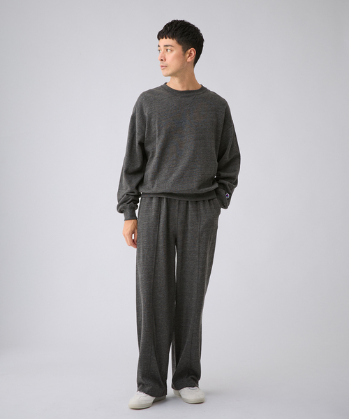 Champion(チャンピオン)の「Champion / チャンピオン for EDIFICE「L.W.D.」Sweat Pants(スウェットパンツ・メンズ・チャコールグレー/ライトグレー/ブラック・SMALL/MEDIUM/LARGE)」の12枚目の写真