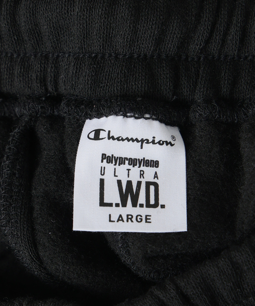 Champion(チャンピオン)の「Champion / チャンピオン for EDIFICE「L.W.D.」Sweat Pants(スウェットパンツ・メンズ・チャコールグレー/ライトグレー/ブラック・SMALL/MEDIUM/LARGE)」の8枚目の写真