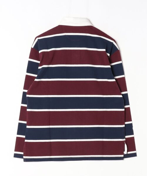 POLO RALPH LAUREN(ポロ ラルフ ローレン)の「オーバーサイズ コットン ラグビー シャツ(その他トップス・レディース・レッド・M/S/XS/L)」の7枚目の写真