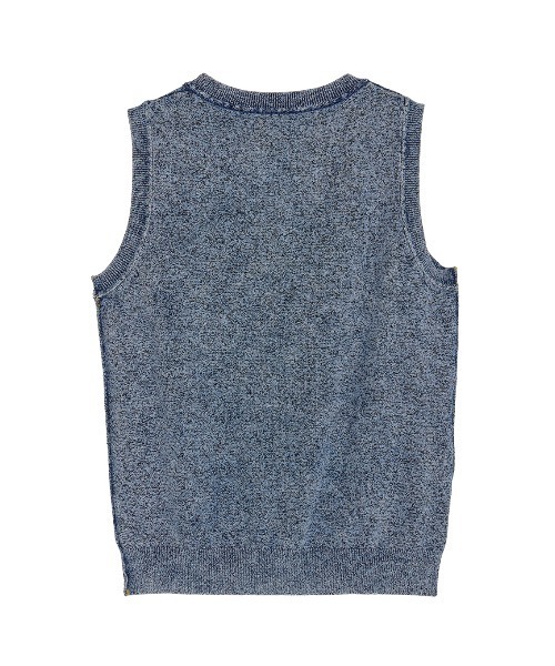 Ameri(アメリ)の「DENIM KNIT TANK TOP(タンクトップ・レディース・ブルー/ブラック・FREE)」の11枚目の写真