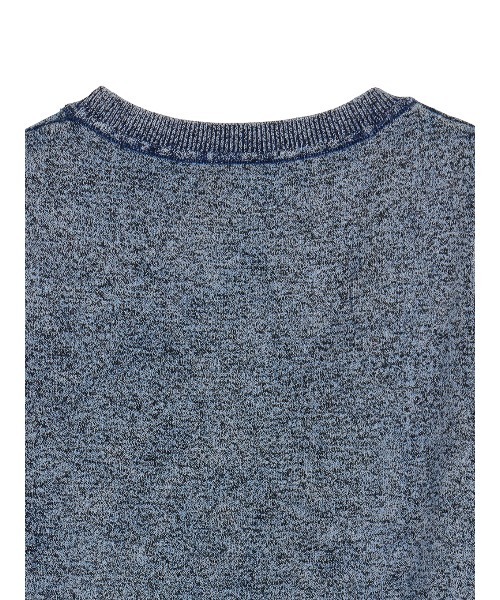Ameri(アメリ)の「DENIM KNIT TANK TOP(タンクトップ・レディース・ブルー/ブラック・FREE)」の12枚目の写真