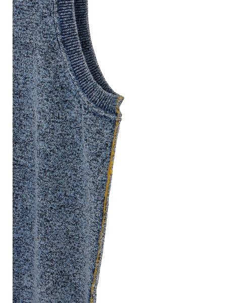 Ameri(アメリ)の「DENIM KNIT TANK TOP(タンクトップ・レディース・ブルー/ブラック・FREE)」の15枚目の写真