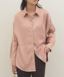 《季節の変わり目から長く使える》ドルマンシャツ　秋服