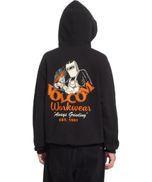 VOLCOM メンズ ALWAYS GRINDING PO パーカー 【2026年秋冬モデル】/ボルコムプルオーバーバックプリントパーカー