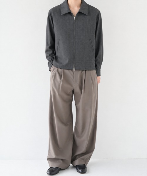 STUDIOUS(ステュディオス)の「【STUDIOUS】Wool Smart Sports Jacket(ブルゾン・メンズ・チャコールグレー/ブラウン/グレー・2/1/3)」の13枚目の写真