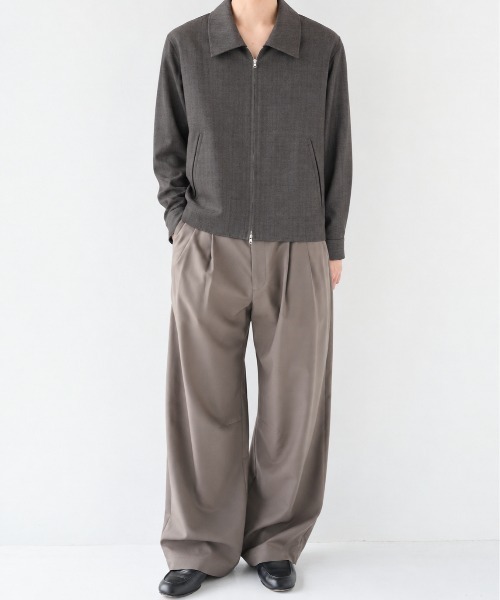 STUDIOUS(ステュディオス)の「【STUDIOUS】Wool Smart Sports Jacket(ブルゾン・メンズ・チャコールグレー/ブラウン/グレー・2/1/3)」の16枚目の写真