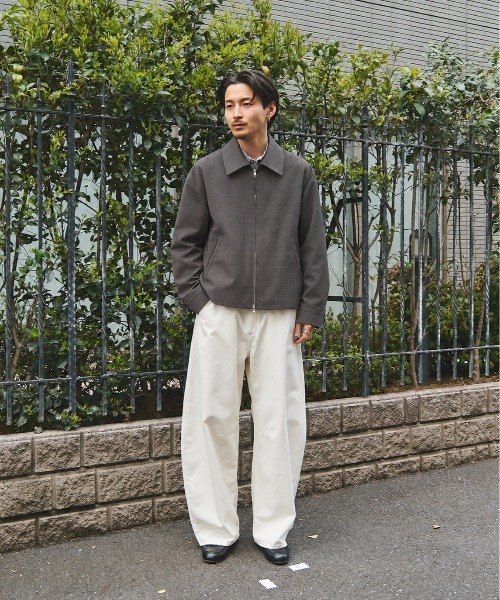 STUDIOUS(ステュディオス)の「【STUDIOUS】Wool Smart Sports Jacket(ブルゾン・メンズ・チャコールグレー/ブラウン/グレー・2/1/3)」の9枚目の写真
