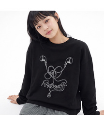 TANGLED EARPHONE スウェットシャツ（3色） [RLZM_0010]
