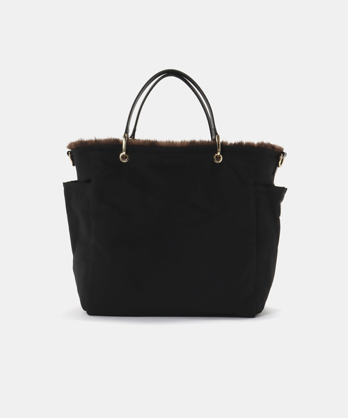 story.(ストーリー)の「Story./ストーリー REVERSIBLE TOTE M(ショルダーバッグ・レディース・ブラック・FREE)」の2枚目の写真