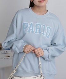 PARIS サガラロゴ スウェットトレーナー
