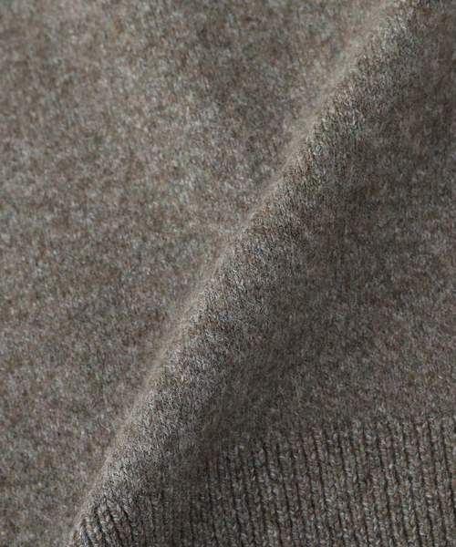 SEEALL（シーオール）の「SEEALL / シーオール NORA CARDIGAN YAK WOOL MELANGE（カーディガン/ボレロ・メンズ・グレー・FREE）」の2枚目の写真