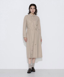 K.T KIYOKO TAKASE（キヨコタカセ）の「フレクシスウールサキソニー シャツワンピース（ワンピース）」