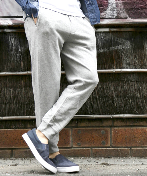 Denime（ドゥニーム）の「ヘビースウェットジョガーパンツ（その他パンツ・メンズ・ホワイト/グレー/ネイビー・LARGE/X-LARGE/MEDIUM）」の2枚目の写真