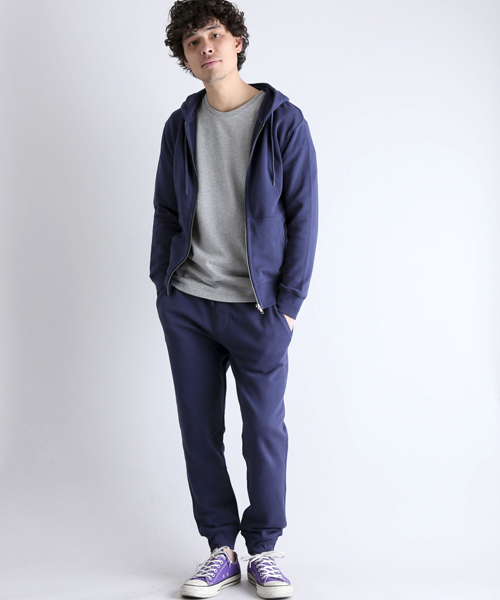 Denime（ドゥニーム）の「ヘビースウェットジョガーパンツ（その他パンツ・メンズ・ホワイト/グレー/ネイビー・LARGE/X-LARGE/MEDIUM）」の17枚目の写真