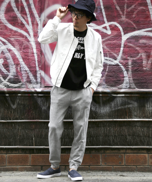 Denime（ドゥニーム）の「ヘビースウェットジョガーパンツ（その他パンツ・メンズ・ホワイト/グレー/ネイビー・LARGE/X-LARGE/MEDIUM）」の21枚目の写真