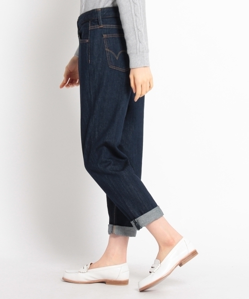 SHOO・LA・RUE(シューラルー)の「EDWIN別注 ボーイフレンドデニム(デニムパンツ・レディース・ブルー系1/ブルー・03/02/01)」の4枚目の写真