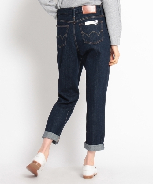 SHOO・LA・RUE(シューラルー)の「EDWIN別注 ボーイフレンドデニム(デニムパンツ・レディース・ブルー系1/ブルー・03/02/01)」の5枚目の写真