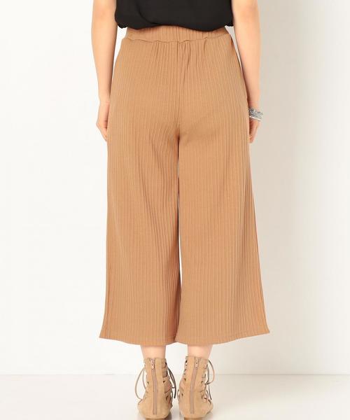 Another Edition（アナザーエディション）の「ハリヌキパンツ/AEBC T/CハリヌキPT◆（その他パンツ・レディース・ベージュ/オリーブ・FREE）」の3枚目の写真