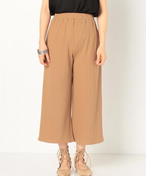 Another Edition（アナザーエディション）の「ハリヌキパンツ/AEBC T/CハリヌキPT◆（その他パンツ・レディース・ベージュ/オリーブ・FREE）」の4枚目の写真