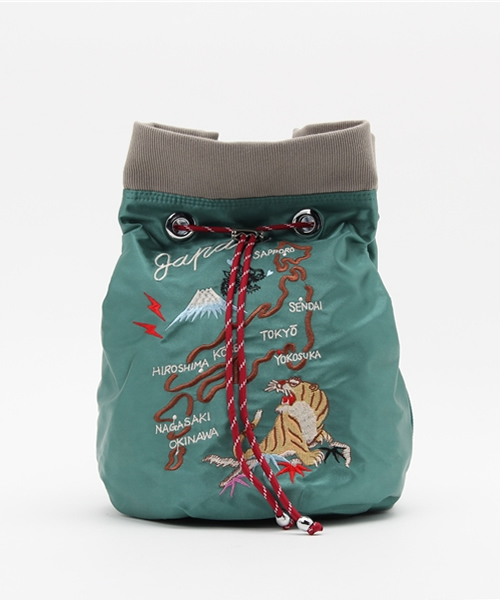 Casselini キャセリーニ の スカジャン刺繍リュック バックパック リュック Wear