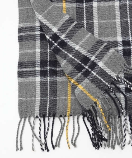 LEPSIM（レプシィム）の「チェックガラストール　730005（ストール/ショール・レディース・ワイン/ベージュ/レッド/グレー/グリーン/その他1・ONE SIZE）」の11枚目の写真