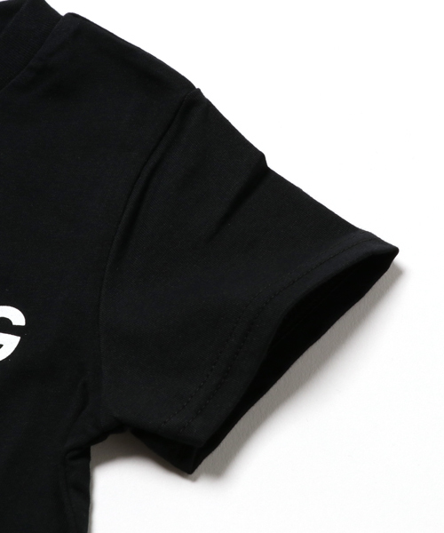 CHUBBYGANG(チャビーギャング)の「ハッシュタグプリント半袖Tシャツ(Tシャツ/カットソー・キッズ・ホワイト/ブラック/ライトグレー・110/130/100/120/150/140/160)」の8枚目の写真