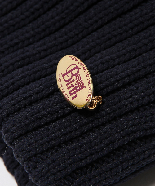 STUDIOUS(ステュディオス)の「UTILITY KNIT CAP(ニットキャップ/ビーニー・レディース・ダークグリーン/ネイビー・FREE)」の6枚目の写真