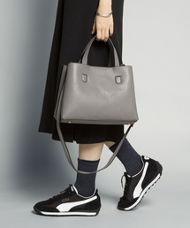 PLAIN CLOTHING | スクエアハンドバッグ【PLAIN CLOTHING】(ショルダーバッグ)