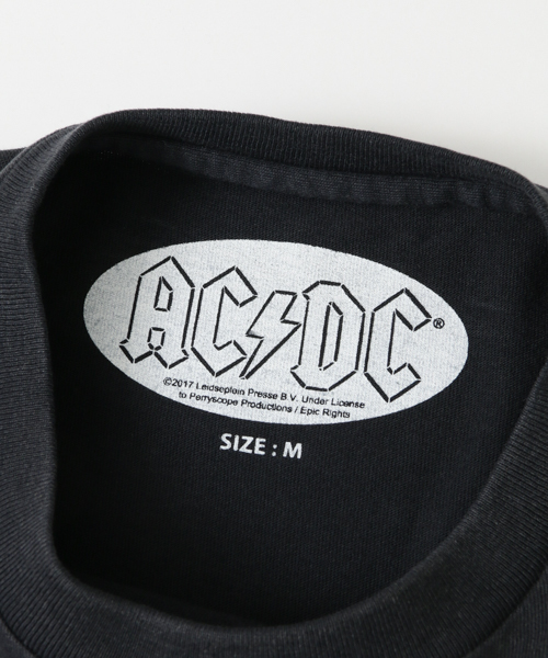 URBAN RESEARCH（アーバンリサーチ）の「AC/DC T-SHIRTS（Tシャツ/カットソー・メンズ・ブラック・MEDIUM/LARGE）」の6枚目の写真