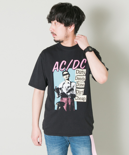 URBAN RESEARCH（アーバンリサーチ）の「AC/DC T-SHIRTS（Tシャツ/カットソー・メンズ・ブラック・MEDIUM/LARGE）」の10枚目の写真
