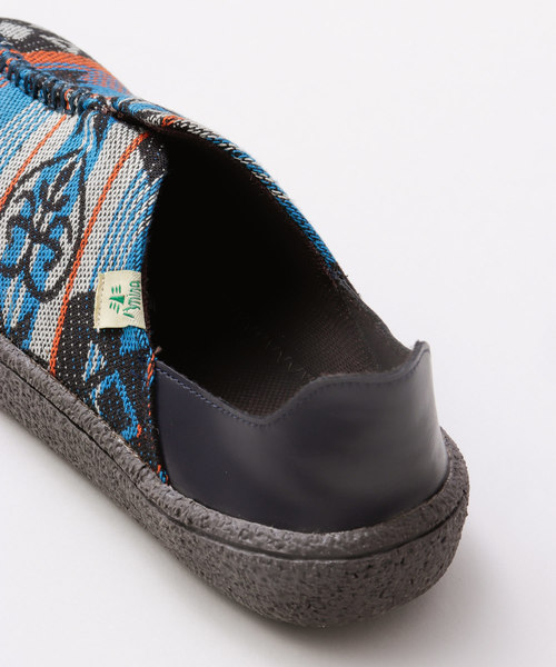 チャイハネ（チャイハネ）の「【チャイハネ】フォークロアスリッポン レディースサイズ（スリッポン・レディース・レッド/レインボー/ナチュラル/オレンジ系その他/ブルー/パープル/ネイビー/ブラック・MEDIUM/LARGE）」の9枚目の写真