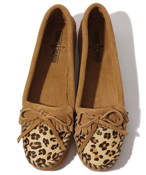 Minnetonka（ミネトンカ）の「［ミネトンカ］MINNETONKA レオパードモカシン（モカシン/デッキシューズ・レディース・ブラック/ブラウン/ベージュ/その他1/その他2/その他3・6/7/8/5）」の5枚目の写真