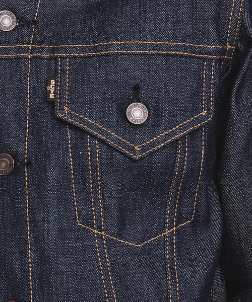 Scye（サイ）の「＜SCYE BASICS（サイベーシックス）＞ DENIM G-JKT（デニムジャケット・メンズ・ネイビー・40/38/36）」の5枚目の写真