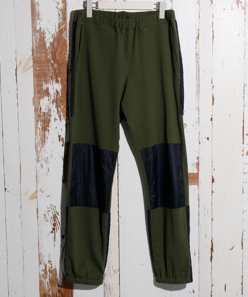 VOTE MAKE NEW CLOTHES（ボートメイクニュークローズ）の「VOTE MAKE NEW CLOTHES ヴォートメイクニュークローズ / MT. SWEAT PT マウントスウェットパンツ（スウェットパンツ・メンズ・パープル/グリーン/チャコール・LARGE/MEDIUM/SMALL）」の3枚目の写真