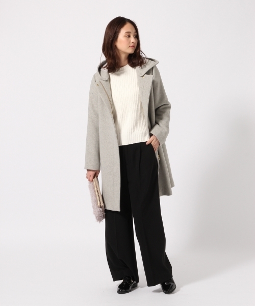 GLOBAL WORK(グローバルワーク)の「モールニットプルオーバー長袖/771978(ニット/セーター・レディース・ネイビー/グレー/ブルー/ピンク系その他/ホワイト/ベージュ・MEDIUM/LARGE/SMALL)」の8枚目の写真