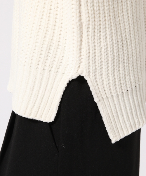 GLOBAL WORK(グローバルワーク)の「モールニットプルオーバー長袖/771978(ニット/セーター・レディース・ネイビー/グレー/ブルー/ピンク系その他/ホワイト/ベージュ・MEDIUM/LARGE/SMALL)」の18枚目の写真