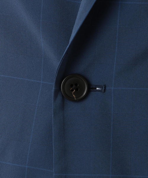 green label relaxing（グリーンレーベルリラクシング）の「CM ドライグレンプレイドM68 ジャケット ＜吸水速乾＞ ◆（テーラードジャケット・メンズ・ネイビー/グレー・M/XL/L/S）」の14枚目の写真