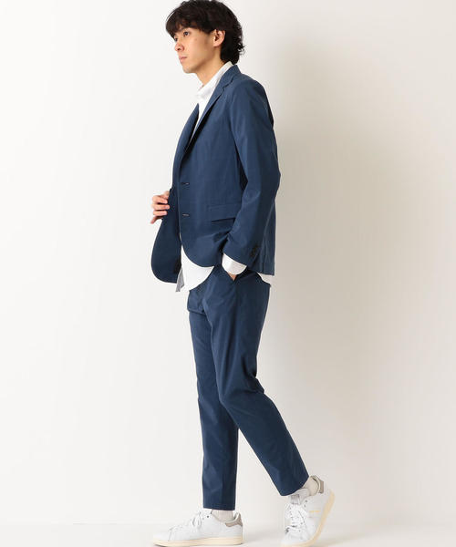 green label relaxing（グリーンレーベルリラクシング）の「CM ドライグレンプレイドM68 ジャケット ＜吸水速乾＞ ◆（テーラードジャケット・メンズ・ネイビー/グレー・M/XL/L/S）」の16枚目の写真